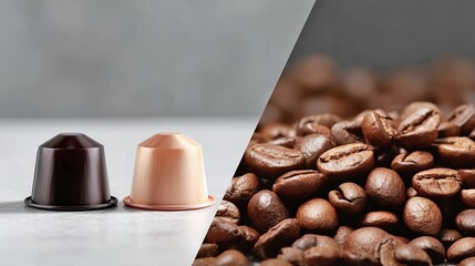 Explore the world of coffee with these elegant capsules. Experience rich flavors and aromas. Perfect for enthusiasts. Enjoy each sip with a unique twist. Discover coffee like never before. AI