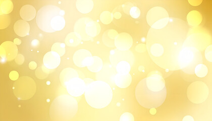 Gold golden sparkling glitter orbs background bokeh