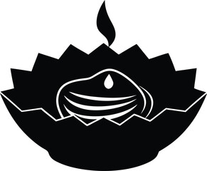 black and white shark