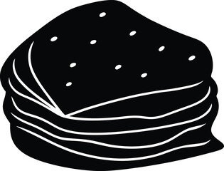 vector illustration of a bread