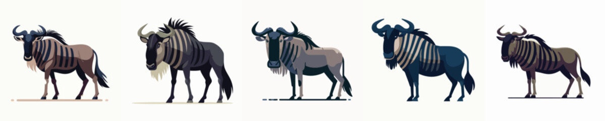 Vector of a Wildebeest