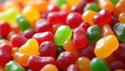 A colorful assortment of gummy candies in various shapes and sizes , sweet, treat, gummy worms