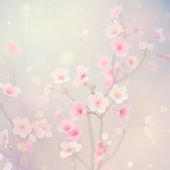Fototapeta premium cherry blossom background