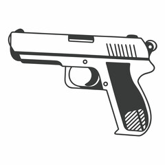 Fototapeta premium gun and bullets