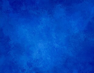 Fototapeta premium Artistic dark blue watercolor background with a worn-out, grunge texture featuring blotches, rough edges