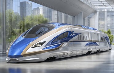 A concept for a futuristic hydrogen fuel cell train has emerged, focusing on zero-emission transport solutions that harness renewable energy to combat pollution and support sustainable initiatives