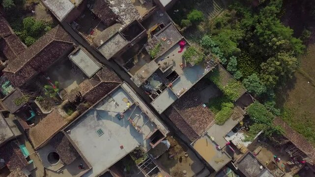 An old building located in a village in Patna, Bihar, India.