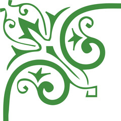 Beautiful flower art and mandala vector design