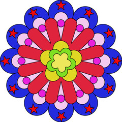 abstract floral background