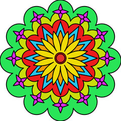 abstract flower background