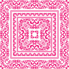 Beautiful flower art and mandala vector design