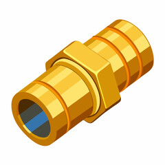 brass hose connector fitting