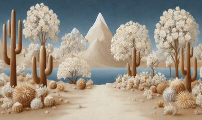 A Wild West journey is characterized by a dusty road that winds through arid land