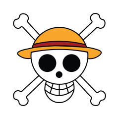 funny cartoon skull