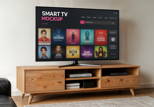 Smart TV Mockup 36