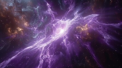 Stellar Phenomena, Cosmic Clouds, and Nebulae in a Starry Sky with Vibrant Colors and Dynamic Shapes, Representing the Beauty and Mystery of Outer Space