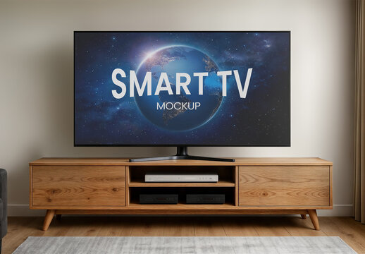 Smart TV Mockup 35
