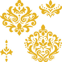 Beautiful flower art and mandala vector design