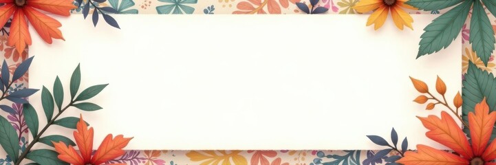 Obraz premium Vintage polaroid frame, blank white background, copy space, rustic, aesthetic