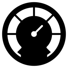 performance glyph icon