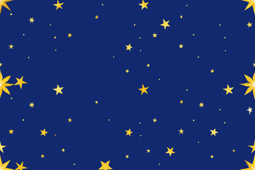 Fototapeta premium seamless background with stars