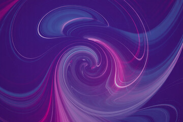 Obraz premium Dynamic swirling vortex in deep purple and fuchsia hues, abstract digital background with vibrant energy and flowing motion effect