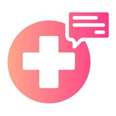 medical chat icon