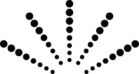 Doodle shine sunburst sparkle ray icon in line. isolated on transparent background