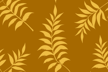 seamless pattern with leaves