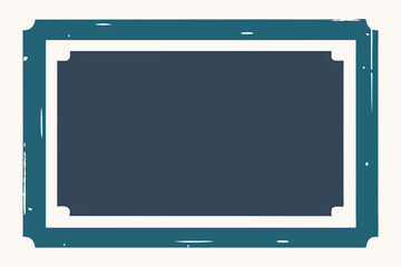 Obraz premium blank photo frame