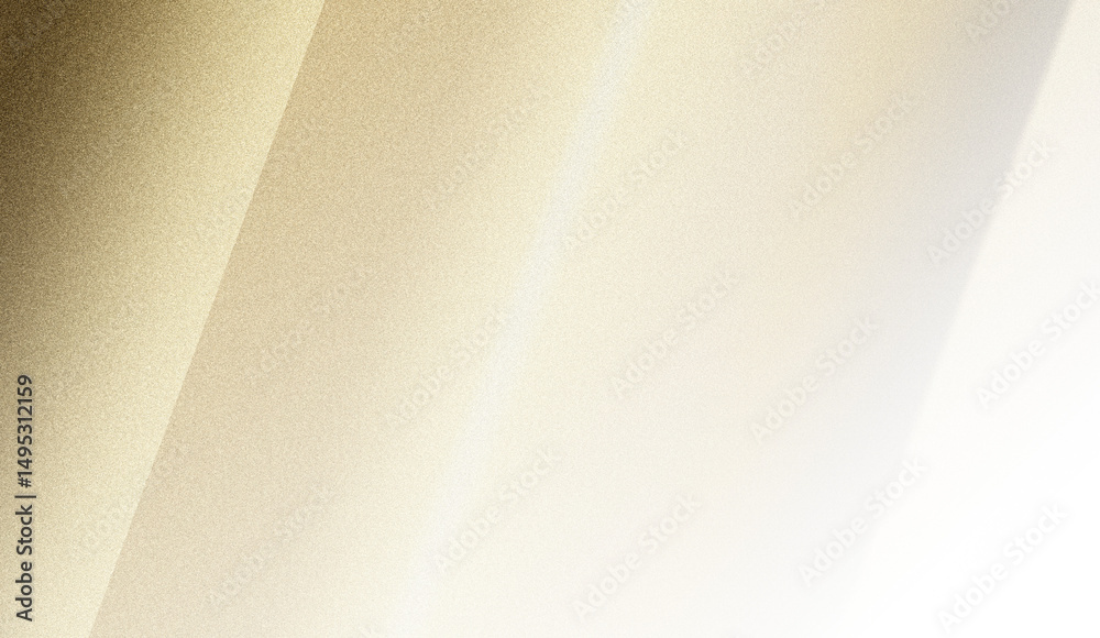 Aufkleber Abstract gold metallic texture with diagonal lines and light reflection.