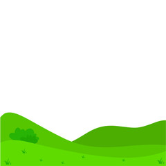 Obraz premium Greenfield Illustration