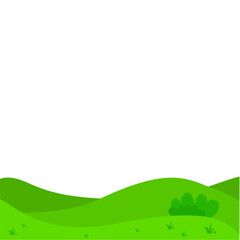 Obraz premium Greenfield Illustration