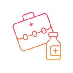 First Aid Kit Icon vector