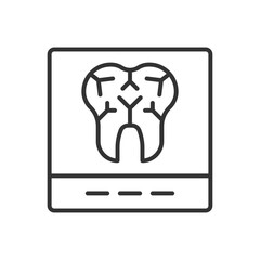 Tooth X Ray Icon