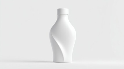 Happy 3D Bottle Design with Exaggerated Curves for Beverage Display