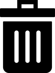 Rounded Filled Delete Icon