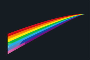 abstract rainbow background