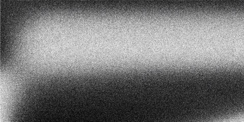 Dark gray black grainy background noise texture monochrome gradient for web banner header poster backdrop design