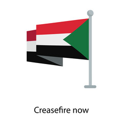 Palestine flag icon vector illustration