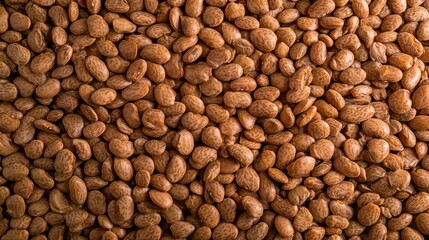 Close-up of Pinto Beans, Dried Beans Texture Background