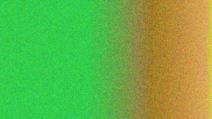 Abstract gradient background from bright green to golden brown color