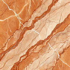 Fototapeta premium Orange and white marble texture with natural stone pattern design
