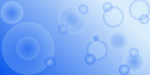 Light BLUE vector background with bubbles. Illustration with set of shining colorful abstract circles. eps 10