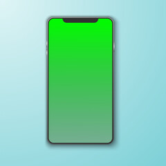 Realistic creative smartphone mockup design