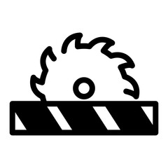 saw machine icon