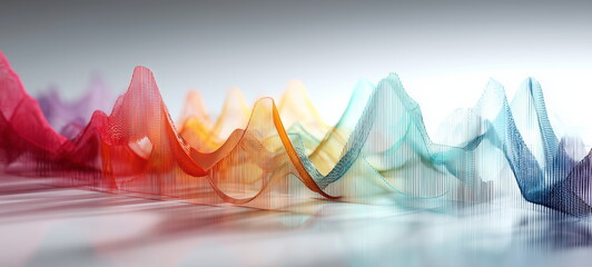 Stats, summaries, and graphs concept for white papers and reports. 