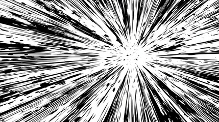 Obraz premium abstract Background of comic book action lines