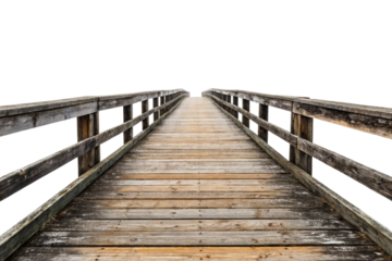 old wooden bridge