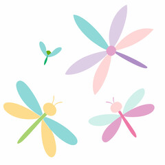 dragonfly on a flower